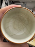 心去處青花汝窯禪定杯茶杯主人杯品茗杯滿花描金琺瑯彩高檔單杯家用喝茶 繁花米黃汝窯小禪定杯-單個 曬單實(shí)拍圖