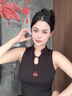 芯奢朱砂吊墜女護(hù)身符項鏈女平安如意鎖女款兒童寶寶鎖本命年生日禮物 項鏈 曬單實拍圖