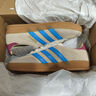 阿迪達(dá)斯 （adidas）三葉草GAZELLE女舒適耐磨低幫板鞋T頭鞋德訓(xùn)運(yùn)動(dòng)休閑紅鞋子IE1051 曬單實(shí)拍圖