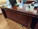 勝萊特油漆辦公桌大班臺經(jīng)理主管桌椅辦公室老板桌1.6m含側柜活動(dòng)柜 曬單實(shí)拍圖