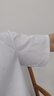 沃巴倫夏季短款白大褂短袖醫(yī)生服醫(yī)院工作服薄款夏季男短款工裝醫(yī)師半身 男女 短款短袖 白小褂 XXXL 曬單實拍圖