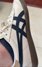 Onitsuka Tiger鬼塚虎TOKUTEN夏季男女復(fù)古德訓(xùn)鞋休閑鞋 米色/深藍色 37.5 曬單實拍圖