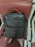 新秀麗（Samsonite）男士雙肩包14英寸大容量商務(wù)背包牛皮電腦包TM0*09001 曬單實(shí)拍圖