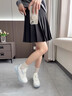 安踏運動(dòng)鞋女2025秋季新款網(wǎng)面透氣軟底跑步鞋戶(hù)外登山旅行休閑鞋子女 【飛馳-軟彈輕質(zhì)】象牙白/霜塔灰 37.5 【正品保證-當天發(fā)貨】 曬單實(shí)拍圖