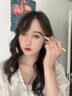 韓汝李佳琪推薦小金條眉筆防水防汗不掉色根根分明野生眉黑色自然合一 03# 黑灰色 （日常首選） 曬單實(shí)拍圖