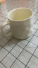 饞嘴廚娘陶瓷馬克杯家用杯女奶茶杯牛奶杯高顏值杯子辦公室喝水早餐咖啡杯 奶黃陶瓷馬克杯 曬單實(shí)拍圖