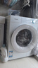 松下（Panasonic）【吳磊同款】小薄荷S5高奢版 10公斤滾筒洗衣機全自動(dòng)505超薄 545mm超大筒徑智能投放XQG100-M2Q1  曬單實(shí)拍圖