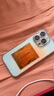 韻寧 創(chuàng)意ins漸變適用iPhone16promax透明蘋果15手機殼簡約蘋果12pro硅膠保護殼 藍(lán)底橙色暈染 iPhone16Pro 曬單實拍圖