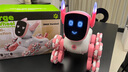 佐羅曼新兒童禮物益智玩具1-3-6-8歲AI智能機器狗男孩女孩周歲生日禮物 特大號白機器狗【手柄遙控+語音+編輯】 贈送手表遙控器，送禮佳品 曬單實拍圖
