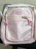 言象小學(xué)生出游包女孩外出可愛(ài)單肩包中大童輕便小背包兒童斜挎包 粉 粉色【帶隨機掛件、帶徽章】 曬單實(shí)拍圖