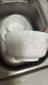 順祥陶瓷碗碟純白套裝家用高級感簡約面碗浮雕碗盤組合餐具釉下彩飯碗 【6個】北歐物語5英寸飯碗 曬單實拍圖