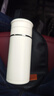 梵科（Fanke）茶水分離保溫杯陶瓷內(nèi)膽燜茶杯高檔水杯男女戶(hù)外車(chē)載茶杯禮物杯子 陶瓷內(nèi)膽-素雅白 400ml 曬單實(shí)拍圖