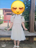 巧佳媞女童連衣裙新中式兒童漢服夏裝2025新款女孩旗袍泡泡袖公主裙子 杏色 140 曬單實(shí)拍圖