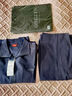 Walker Shop品牌運動(dòng)套裝男秋冬新款大碼爸爸裝三件套男士運動(dòng)服外套 【3801款】蘭灰/配直筒褲 2XL 建議141-158斤 曬單實(shí)拍圖