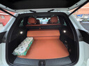 麗卡尼適用理想one汽車(chē)后備箱儲物箱L9L8L7L6車(chē)載收納箱整理置物盒用品 皮質(zhì)橙色+車(chē)標【備注車(chē)型】 曬單實(shí)拍圖