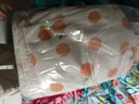 北極絨乳膠涼席床裙款冰絲席可水洗夏涼被芯可機洗空調被夏季薄款四件套 春之韻-橙 200cm*220cm 床裙三件套+2米夏被 曬單實拍圖