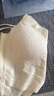 具趣蕾絲美背背心文胸一體小吊帶女新款配襯衫內(nèi)搭帶胸墊免穿文胸抹胸 米白色 均碼 可穿120斤 曬單實拍圖