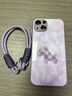 GGUU適用蘋(píng)果16手機(jī)殼iPhone16promax套16pro帶掛繩2024新款15女一體腕鏈14防摔13玻璃12高級(jí)感11小眾 草紫色-洛可可格紋小馬-送掛繩 iPhone13 曬單實(shí)拍圖