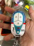 正希蔚來(lái)ES6鑰匙套25款ET5T/ET5/EC6/ES8/ET7/ES7車(chē)鑰匙套保護(hù)殼包扣 A款【白藍(lán)拼色+專(zhuān)用白手繩】 曬單實(shí)拍圖