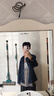 德瑪納【摯愛單寧】春季簡約通勤云感棉肩章裝飾翻領(lǐng)利落短款女牛仔外套 曬單實(shí)拍圖