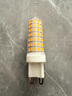 歐普（OPPLE）G9燈泡220V插腳 led燈珠節(jié)能光源三色變光替換鹵素?zé)糁槟Ф篃襞?高亮+無頻閃暖黃光 12W一只裝 曬單實(shí)拍圖