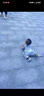 淮果穎寶寶護膝防摔嬰兒爬行學(xué)步夏季薄款走路套蓋小孩幼兒夏天兒童護肘 0cm 高彈-藍猴子+高彈藍護肘 曬單實(shí)拍圖