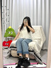 回力女鞋老爹鞋女2025新款夏季透氣輕便休閑網(wǎng)面鞋厚底減震運動鞋子女 黑色【網(wǎng)面四季款】 37 (235mm) 曬單實拍圖