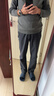 探拓（TECTOP）沖鋒褲男加絨保暖防風(fēng)軟殼褲登山徒步褲 男款深灰 XXL 曬單實(shí)拍圖
