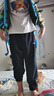 QIAN救生衣大浮力男女童背心求生應(yīng)急馬甲 綠藍(lán)灰(跨帶+拖枕) S 曬單實(shí)拍圖