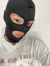 赫僮黑色頭套騎行面罩頭戶外運(yùn)動訓(xùn)練CS頭套冰絲遮陽防曬面罩LZ-01C 三孔-黑色 均碼 曬單實拍圖