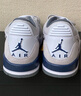 耐克（NIKE）Jordan官方耐克喬丹AJ312男子運(yùn)動(dòng)鞋秋季緩震低幫CD7069 124白/深藏青/淺灰/冷灰 42.5 曬單實(shí)拍圖