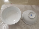景德鎮(zhèn)（jdz）官方陶瓷高溫白瓷中式餐具飯碗面碗湯碗餐盤禮盒裝結(jié)婚喬遷送禮 流霜7英寸面碗 2頭 曬單實(shí)拍圖