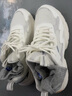 喬丹女鞋板鞋T頭鞋男鞋情侶薄底波浪德訓鞋春夏款多巴胺休閑運動(dòng)鞋 純凈白/淡灰 男款 43 曬單實(shí)拍圖