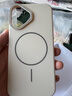 KEKLLE適用iPhone16手機(jī)殼 蘋果16保護(hù)套磁吸無(wú)線充電磨砂防摔軟邊保護(hù)套 峰巖色 曬單實(shí)拍圖