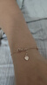 周大生小蠻腰純銀手鏈女輕奢小眾玫瑰金色手飾七夕禮物送女友 曬單實(shí)拍圖