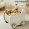 哈比樹 兒童玩具收納車多功能零食架繪本書儲物箱嬰幼寶寶超市小購物車 曬單實拍圖