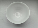 造器德化白瓷吃米飯碗個(gè)人家用陶瓷高顏值碗盤餐具湯碗喬遷教師節(jié)送禮 影青憶荷4.5英寸飯碗 曬單實(shí)拍圖