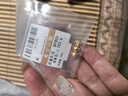 金小貅轉(zhuǎn)運珠黃金串珠配件999足金金珠硬金古法配珠光面隔珠圓形散珠 1.2g,5mm古法重版3顆 曬單實拍圖