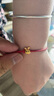 周大福SOINLOVE 萌寵系列 小金兔足金黃金轉(zhuǎn)運(yùn)珠 VR1528 曬單實(shí)拍圖