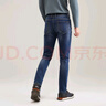 雅戈?duì)?褲子男士 2022秋冬季青年男商務(wù)休閑牛仔褲 VCXZ329951HWY 藍(lán)色 180/88A 曬單實(shí)拍圖