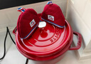 琺寶（staub）琺瑯鍋鑄鐵鍋法國(guó)進(jìn)口湯鍋燉鍋烹飪陶瓷碗套裝家用多功能鍋具套組 【24cm櫻桃紅+四色陶瓷盅10cm】 曬單實(shí)拍圖