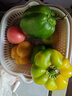 現(xiàn)摘新鮮圓辣椒超市即食太空椒皮厚肉多不辣水果燈籠椒 2斤普通裝 2斤 曬單實(shí)拍圖