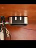 美易支Mac Mini M1M2M4/M4 pro金屬支架散熱托架桌下或者顯示器后背安裝軟墊保護不擋開關(guān)插口 黑色M4專用 曬單實拍圖