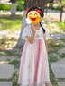 巴拉巴拉女童連衣裙兒童裙子夏裝刺繡國風漢服襦裙新中式208225111032 曬單實拍圖