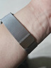watchbond適用三星Galaxy Fit3手表米蘭磁吸表帶運(yùn)動智能手環(huán)三珠鋼帶男士不銹鋼表鏈男生女生夏天替換手鏈 專用款【米蘭磁吸】銀 適用：三星Galaxy Fit3 曬單實(shí)拍圖