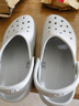 卡駱馳（crocs）檀健次同款洞洞鞋男女鞋涼拖拖鞋沙灘涼鞋 10001-1FT M9W11 曬單實拍圖