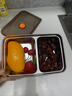 WCZ德國316不銹鋼飯盒食品級微波爐加熱上班族帶飯餐盒小學(xué)生分格便 850ml-本色【鋼316/可微波爐加熱】 曬單實拍圖