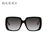 古馳（GUCCI）墨鏡時(shí)尚經(jīng)典大方框黑簡約潮流顯瘦遮陽太陽眼鏡男女款節(jié)日送禮物 GG0632SA-001-56 曬單實(shí)拍圖