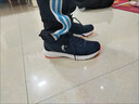 喬丹（QIAODAN）男鞋運(yùn)動鞋男夏季新款網(wǎng)面透氣減震輕便跑步鞋軟底休閑慢跑鞋子男 深藏青/閃亮橘 42 曬單實拍圖