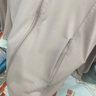 依冉暖妮防曬衣女夏季冰絲修身運(yùn)動(dòng)短外套女跑步UPF50+防曬服 FSY203淺灰色 M(85-105斤) 曬單實(shí)拍圖